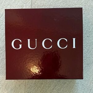 EMPTY: shoes box Gucci Deep Red Gift Box